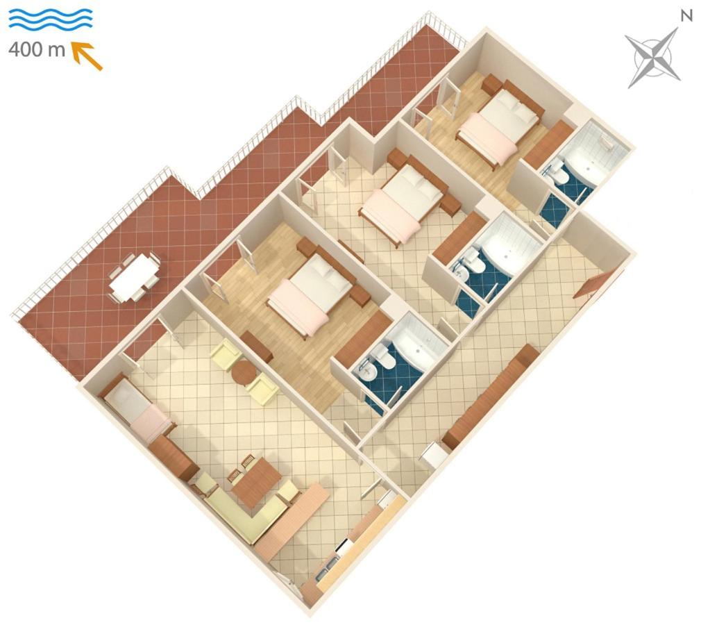 Apartments With A Parking Space Brela, Makarska - 6043 Exterior photo
